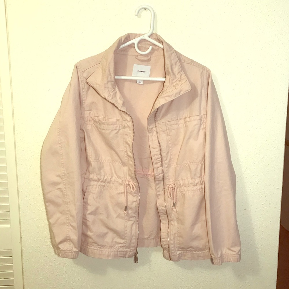 SOLD Old Navy Pink Twill Field Jacket